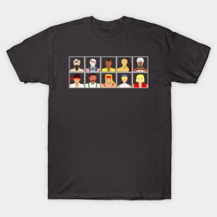 Select Your Character-Street Fighter 3: New Generation T-Shirt
